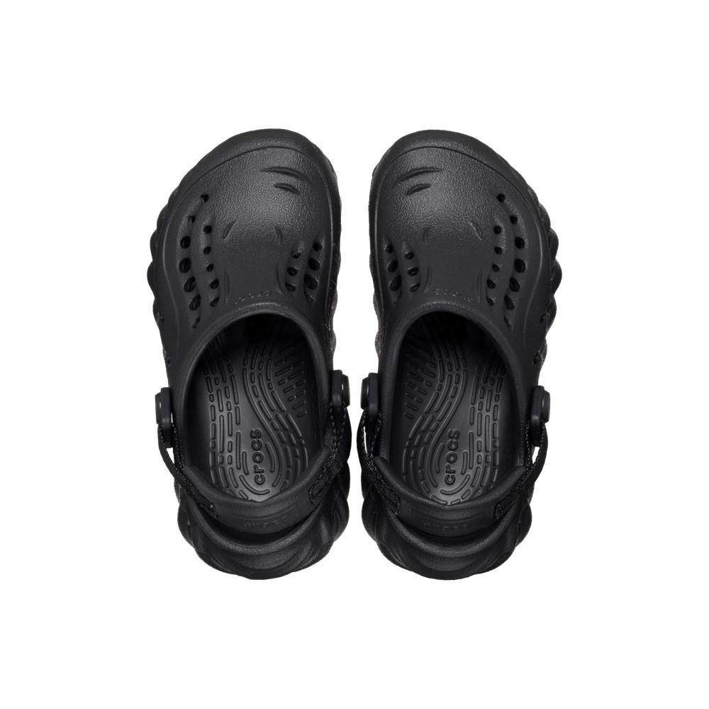 Sandália crocs echo clog t black - 5