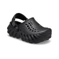 Sandália crocs echo clog t black - 2