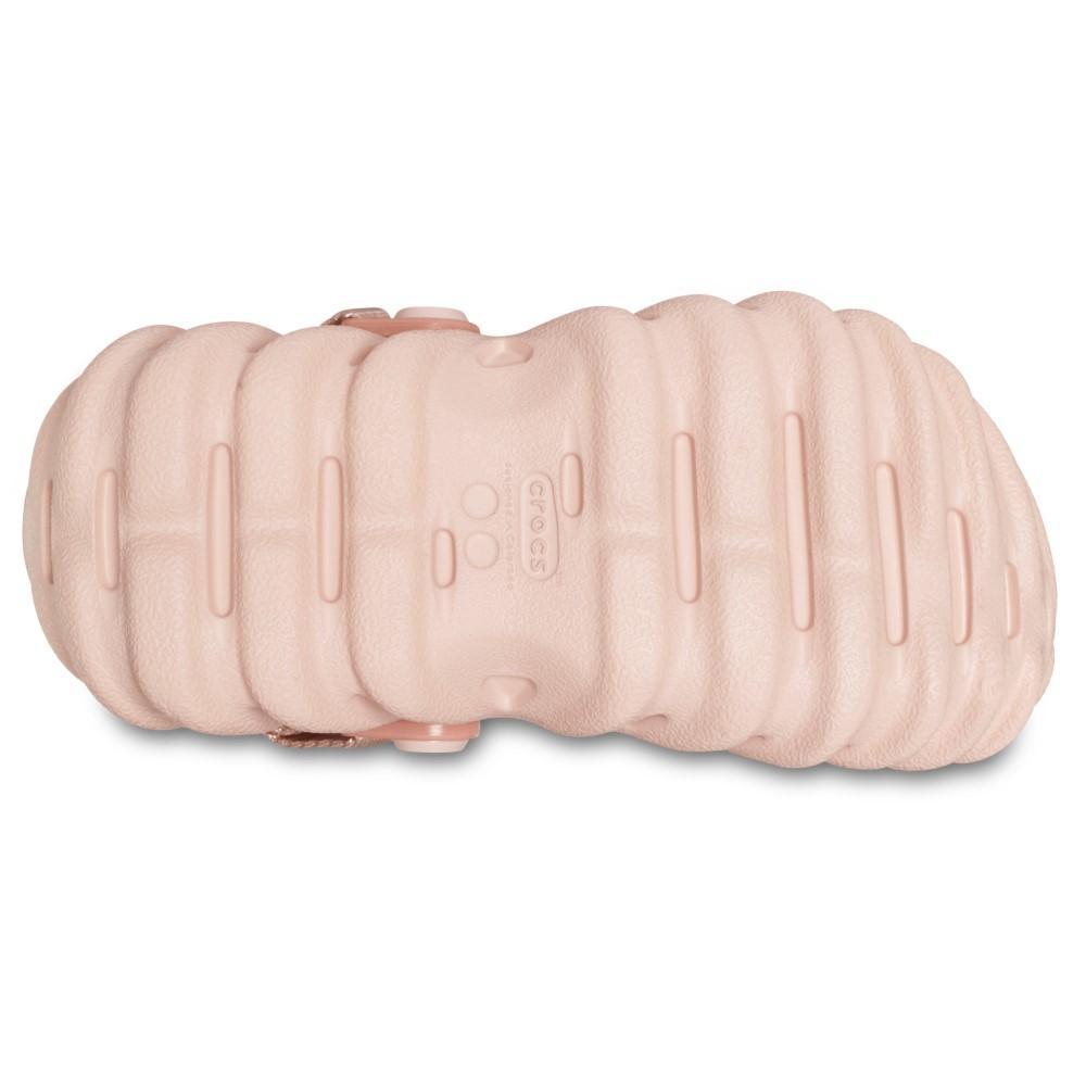 Sandália crocs echo clog t pink clay - 6