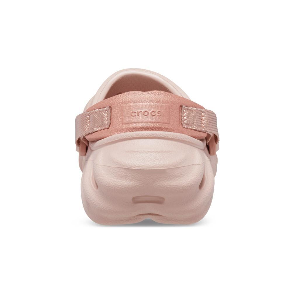 Sandália crocs echo clog t pink clay - 7