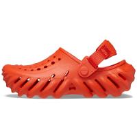 Sandália crocs echo clog t lava - 3