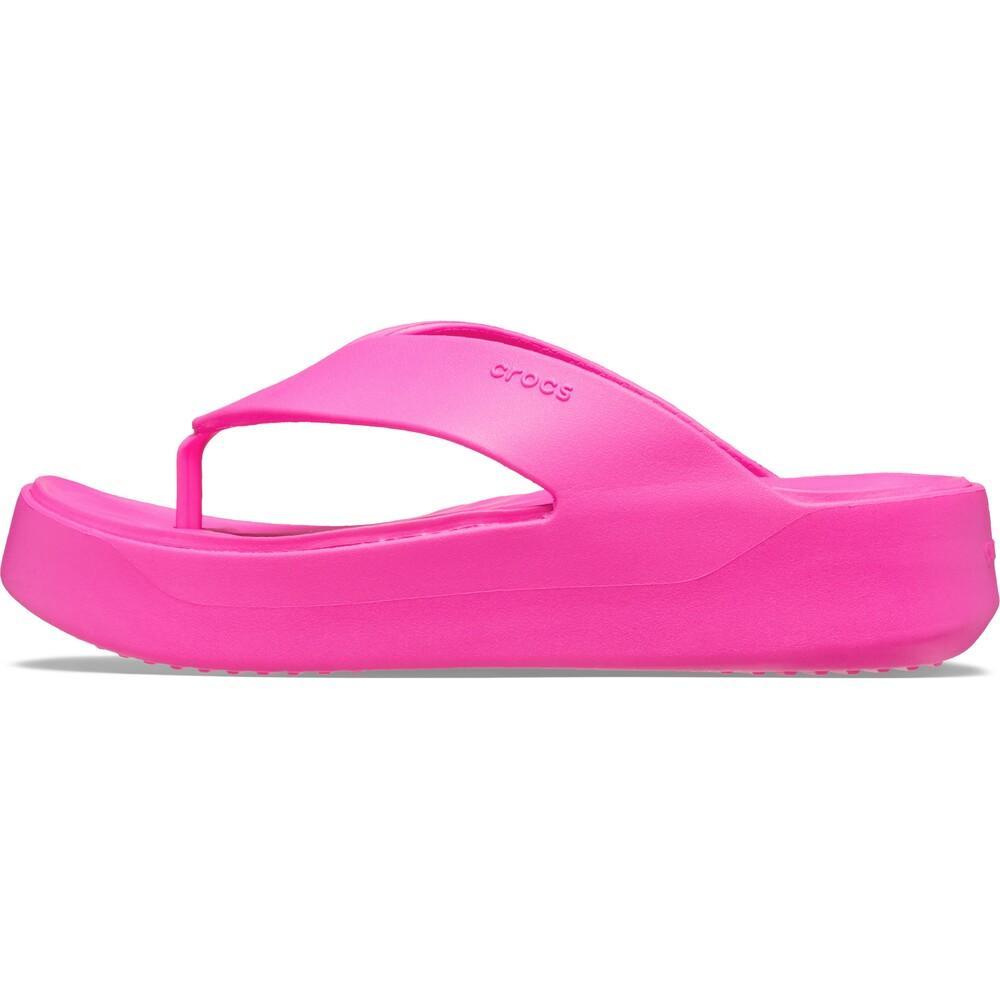 Chinelo crocs getaway plataform flip pink crush - 3