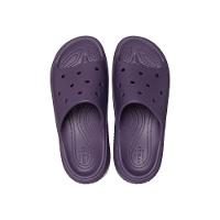 Sandália crocs stomp slide dark iris