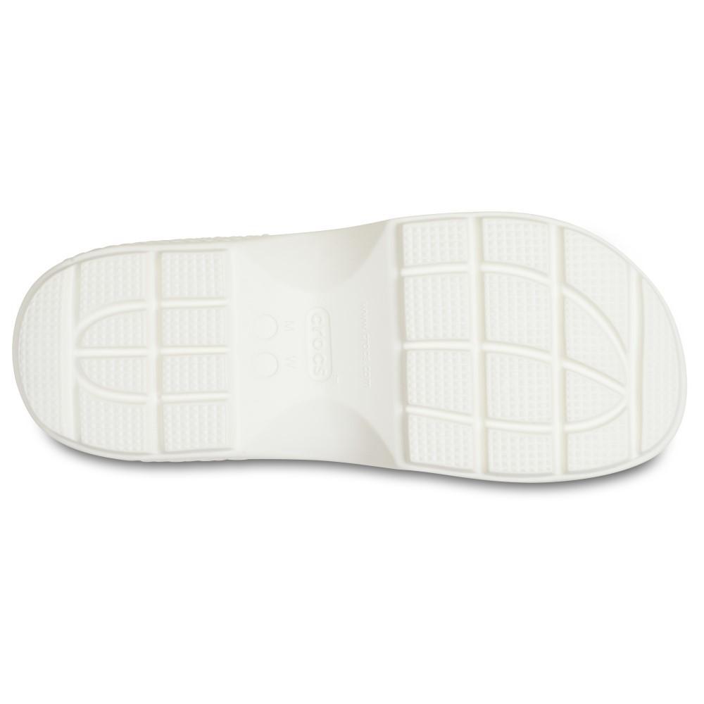 Sandália crocs stomp slide chalk - 6
