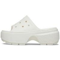 Sandália crocs stomp slide chalk - 3