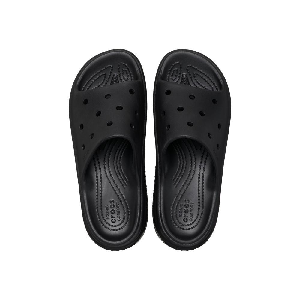 Sandália crocs stomp slide black - 5
