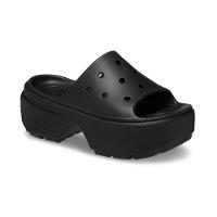 Sandália crocs stomp slide black - 2
