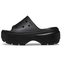 Sandália crocs stomp slide black - 3