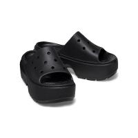 Sandália crocs stomp slide black