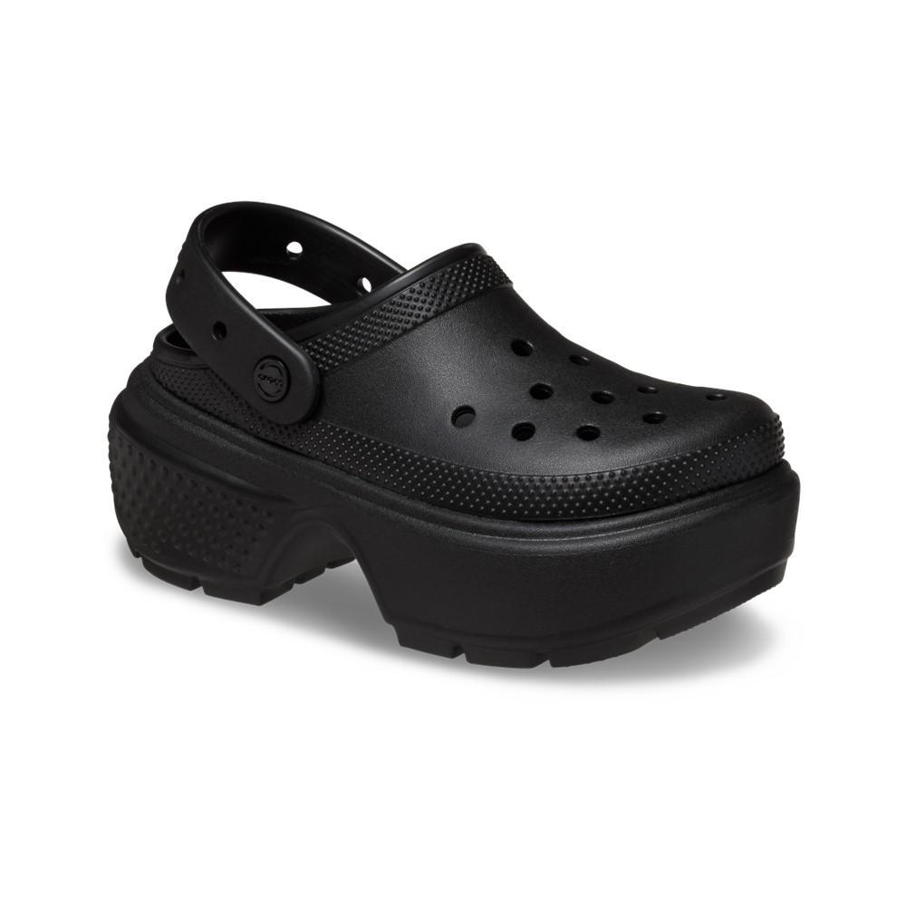 Sandália crocs stomp clog black - 2