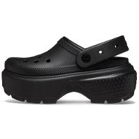 Sandália crocs stomp clog black - 3