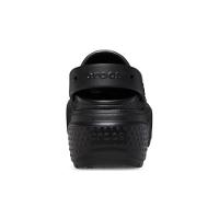 Sandália crocs stomp clog black - 7
