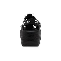 Sandália crocs stomp studded fisherman sandal black - 7