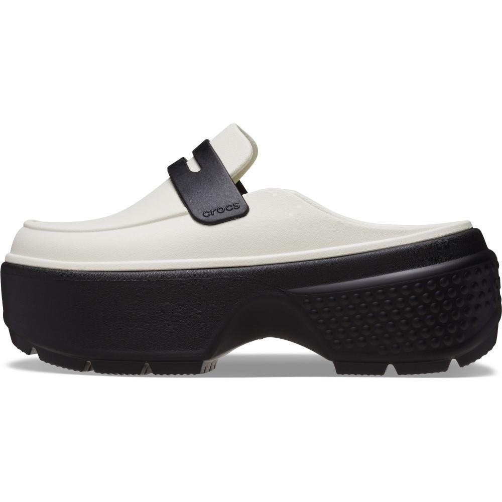 Sandália crocs stomp loafer linen black - 2
