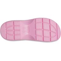 Sandália crocs stomp mary jane pink tweed/pink tweed - 6