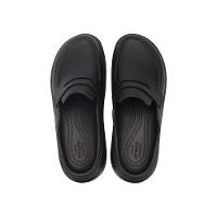 Sandália crocs stomp loafer black/black - 5