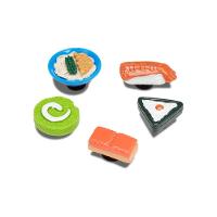 Jibbitz™ mini sushi party 3d pack com 5 peças unico - 2