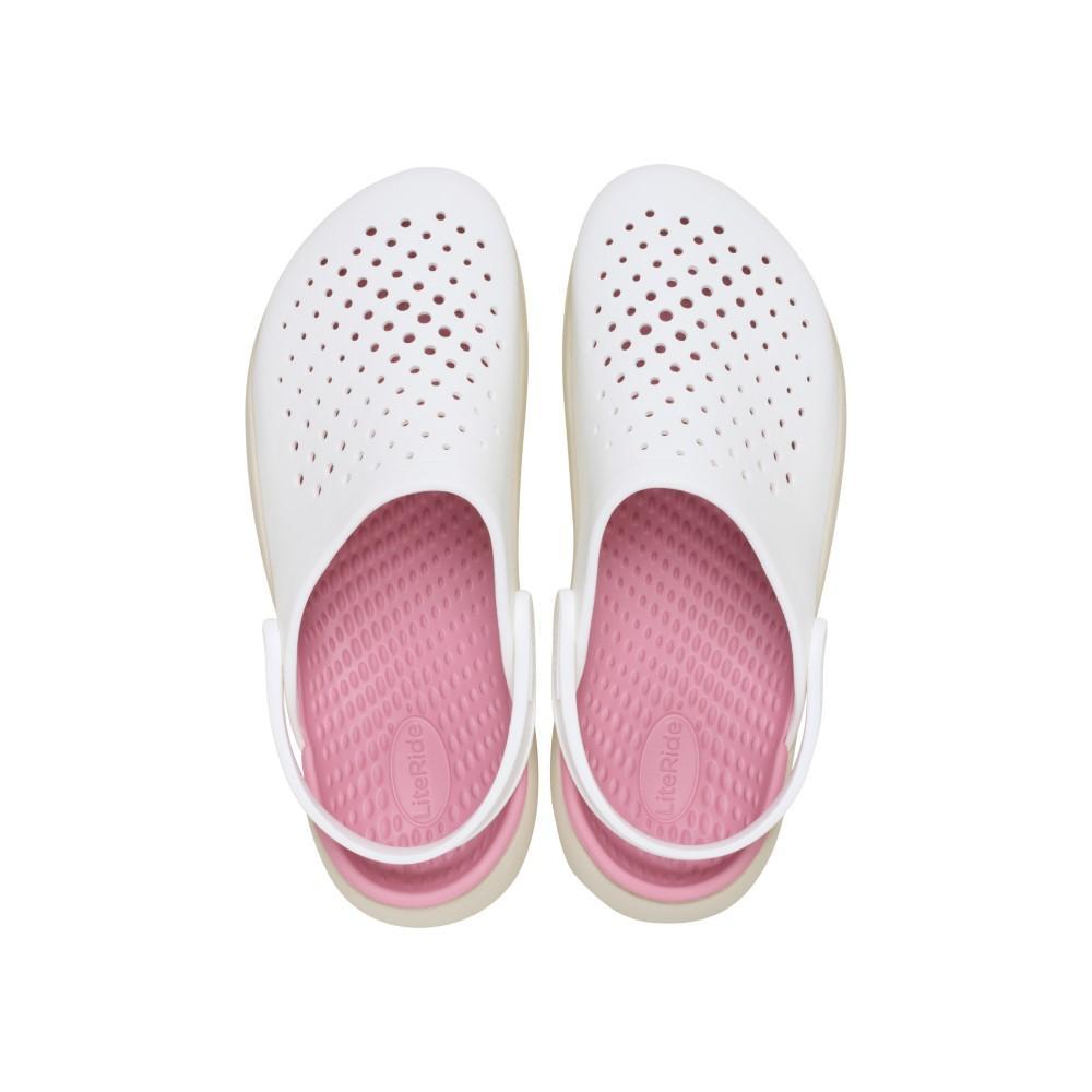 Sandália crocs literide inmotion clog white - 5