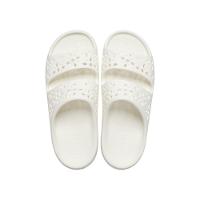 Sandália crocs classic floral cut out sandal chalk - 5