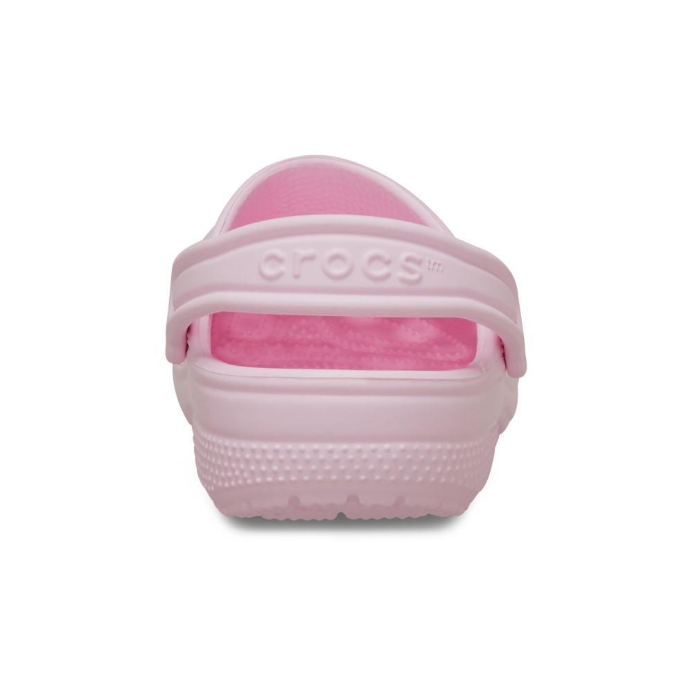 Sandália crocs classic clog kids t pink milk - 7