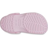 Sandália crocs classic clog kids t pink milk - 6