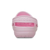 Sandália crocs classic clog kids t pink milk - 7