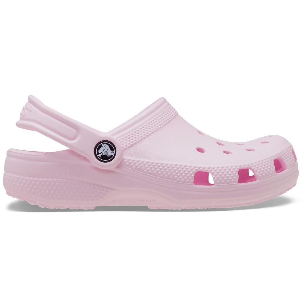 Sandália crocs classic clog kids pink milk - 1
