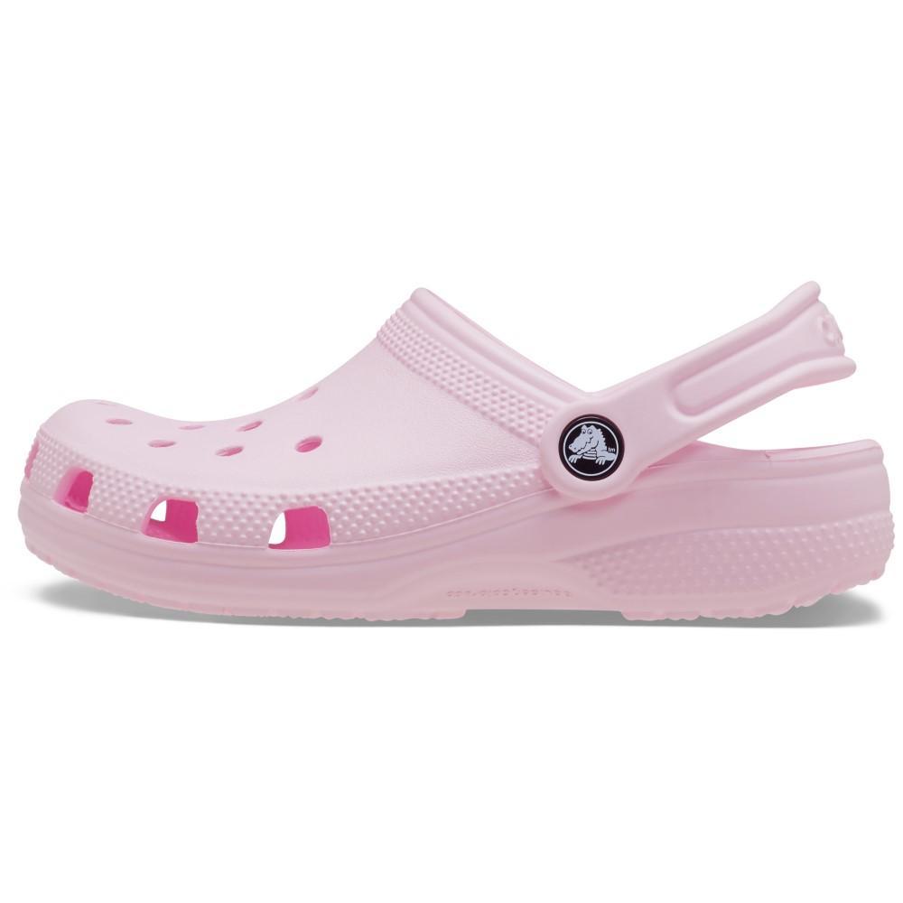 Sandália crocs classic clog kids pink milk - 3