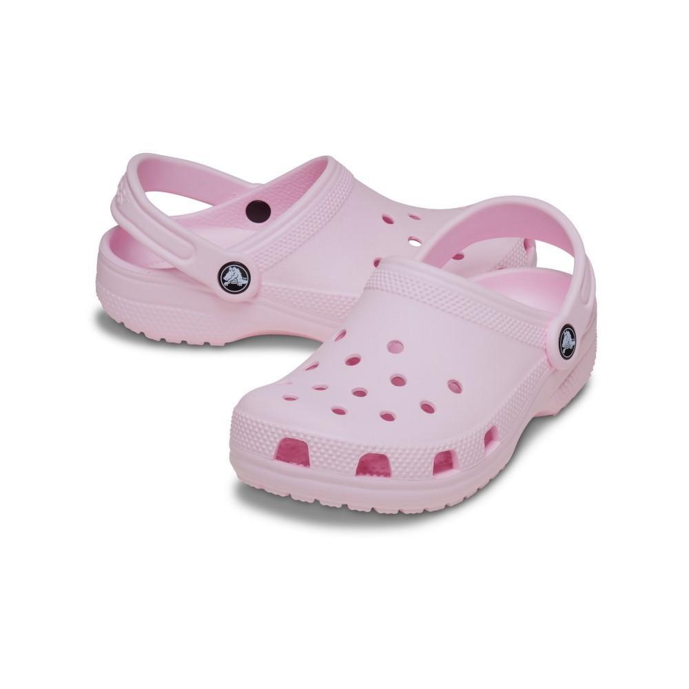 Sandália crocs classic clog kids pink milk - 4
