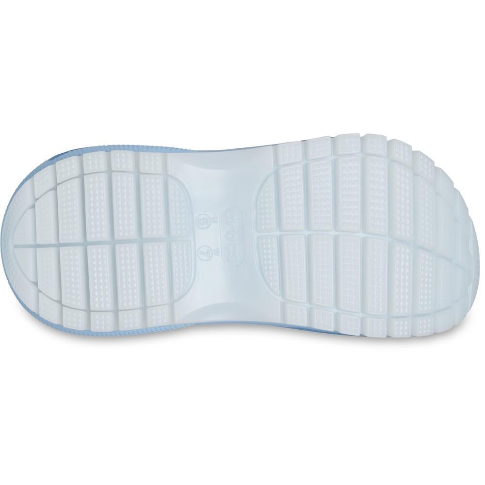 Sandália crocs mega crush matte clog blue calcite - 6