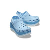 Sandália crocs mega crush matte clog blue calcite