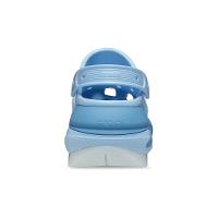 Sandália crocs mega crush matte clog blue calcite - 7