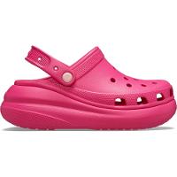 Sandália crocs classic crush platform clog dragon fruit - 1