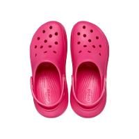Sandália crocs classic crush platform clog dragon fruit - 5