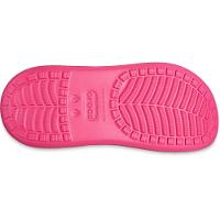 Sandália crocs classic crush platform clog dragon fruit - 6