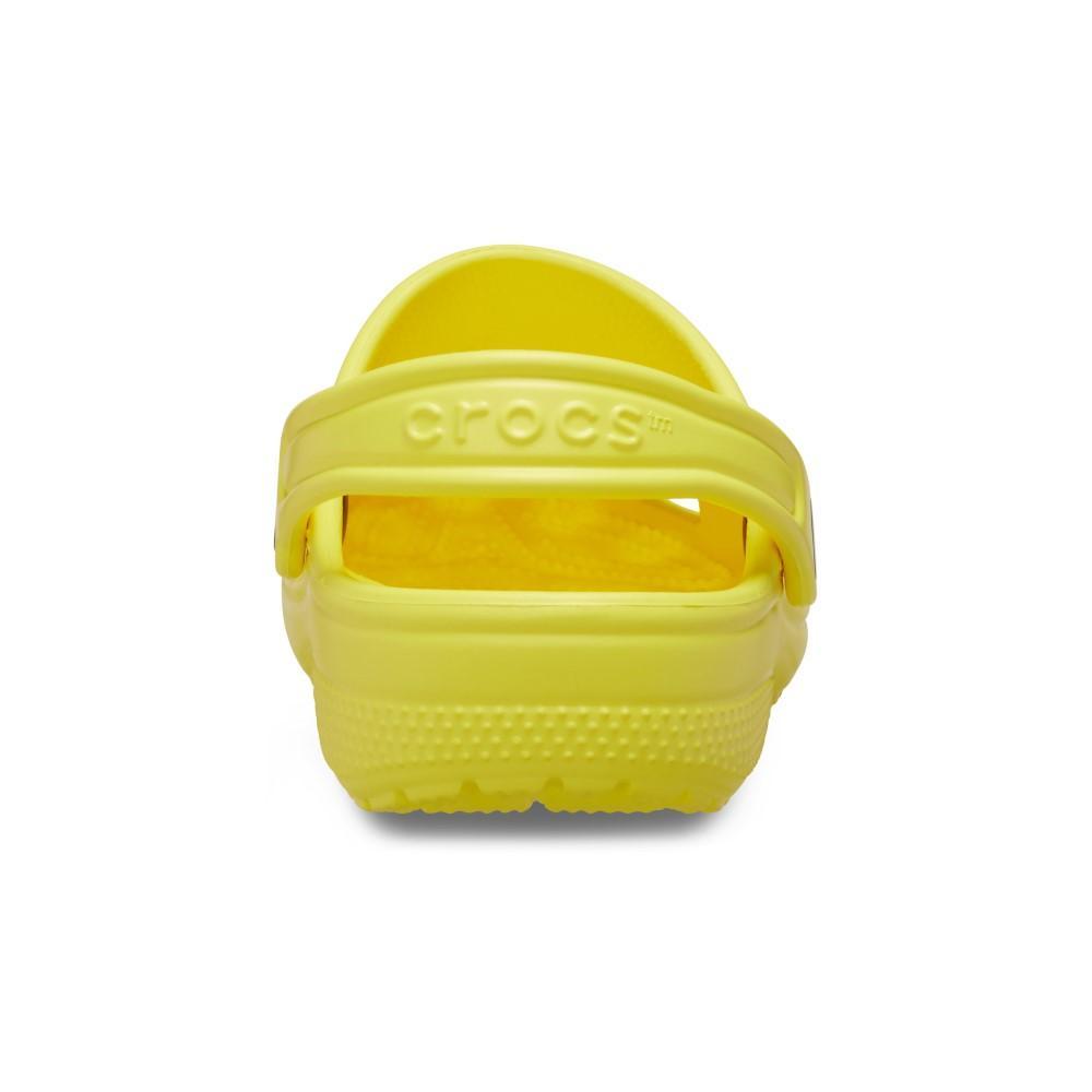 Sandália crocs classic clog kids cyber yellow - 7