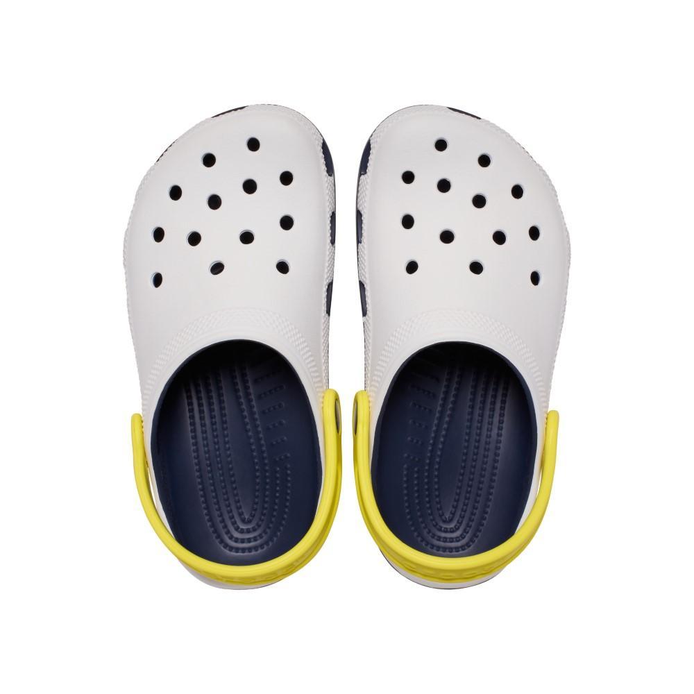 Sandália crocs classic retro sport clog t white - 5