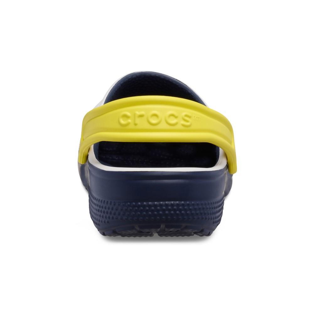 Sandália crocs classic retro sport clog t white - 7