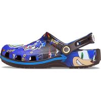 Sandália crocs sonic print classic clog t multi - 3