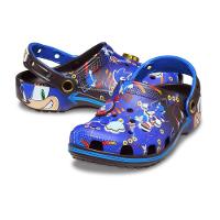 Sandália crocs sonic print classic clog t multi