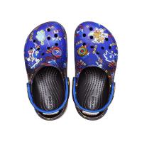 Sandália crocs sonic print classic clog t multi - 5