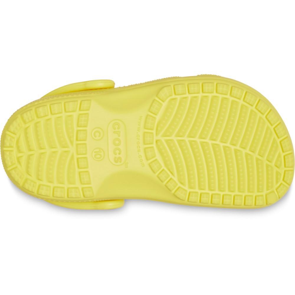 Sandália crocs classic clog kidst
 cyber yellow - 6