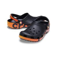 Sandália crocs classic reflector clog black
