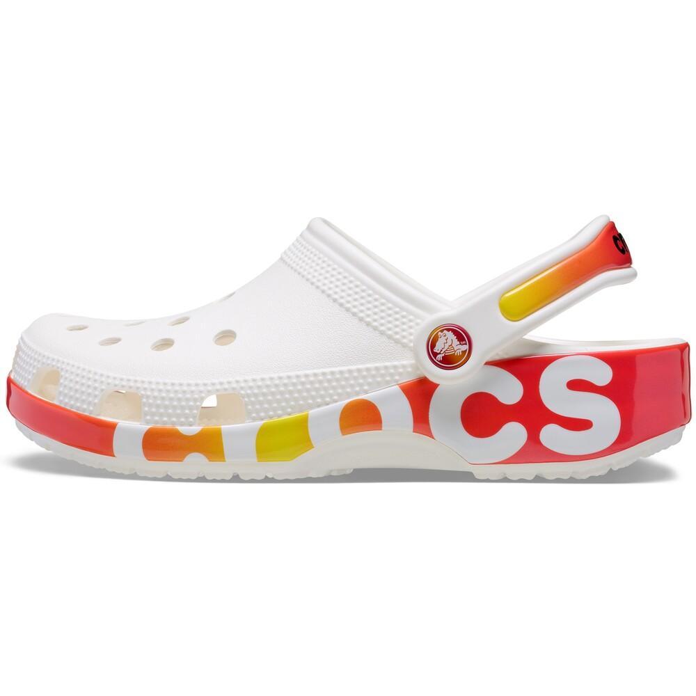Sandália crocs classic reflector clog white - 3