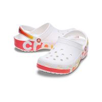 Sandália crocs classic reflector clog white