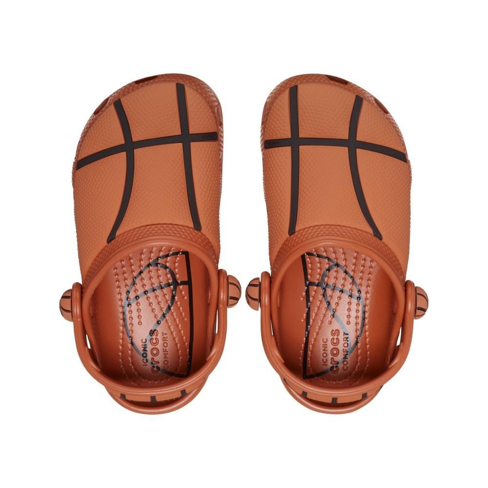 Sandália crocs classic bola basquete clog t sienna - 4