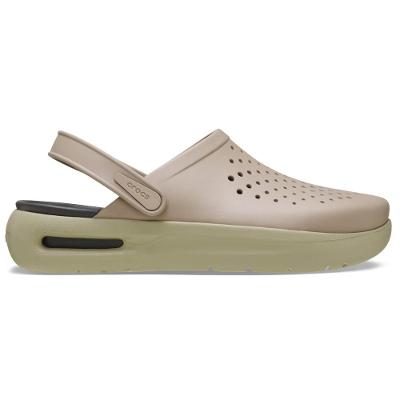 Sandália crocs inmotion clog taupe