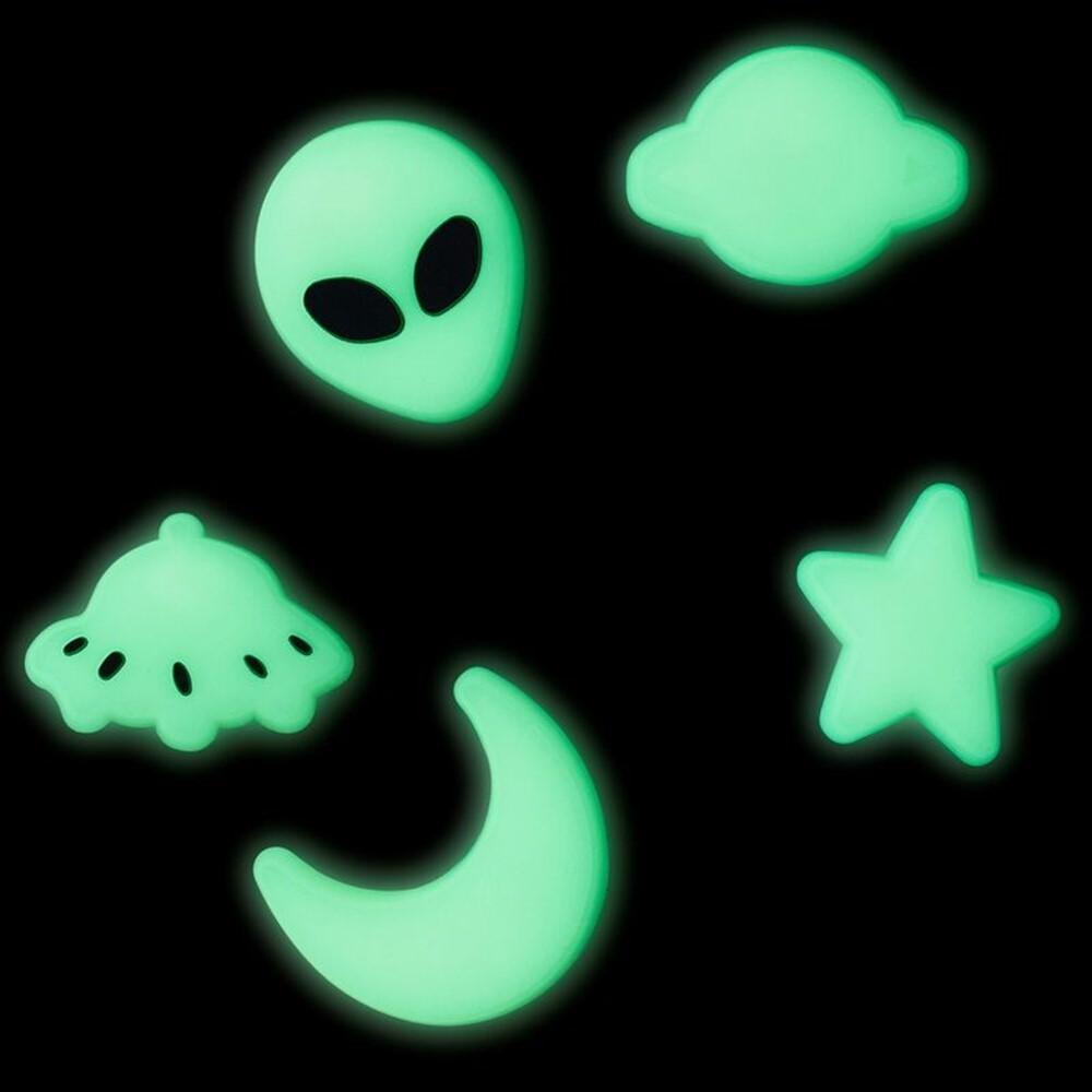 Jibbitz™ teto estrelado brilha no escuro pack com 5 peças unico - 2