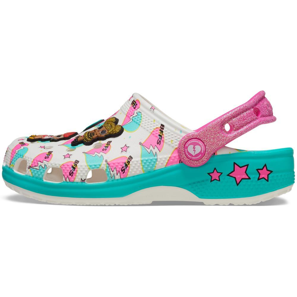 Sandália crocs lol surprise bff clog k white - 3
