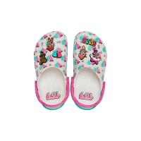 Sandália crocs lol surprise bff clog k white - 5